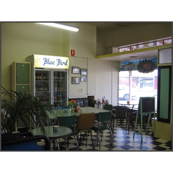 Bluebird Cafe Lockhart Interior