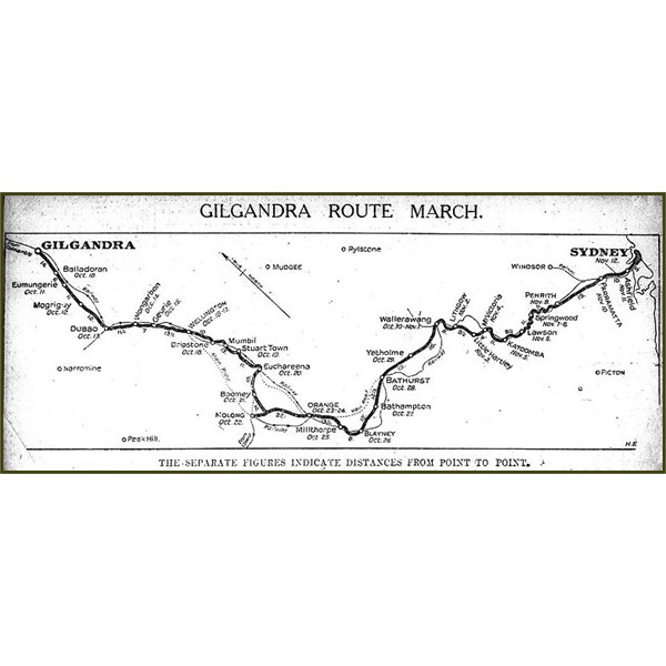 The Route , Gilgandra to Sydney