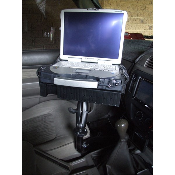 Brown Davis and RAM toughbook mount in GU