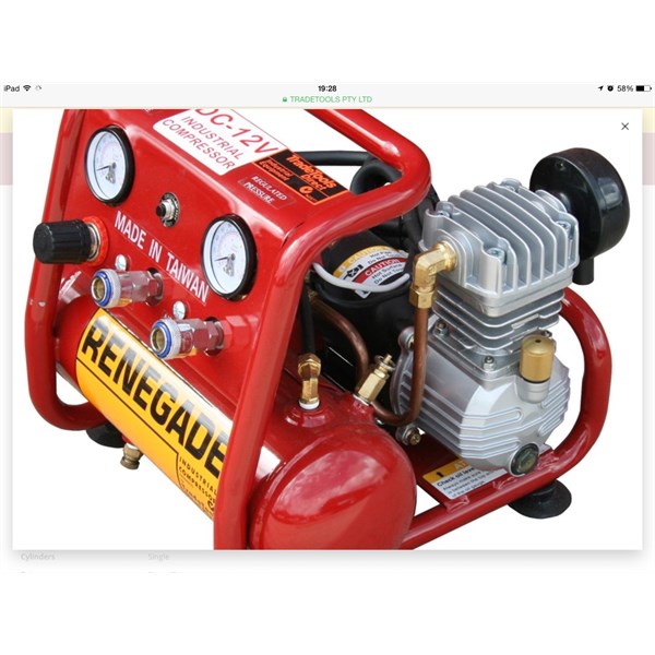 Trade tools 12v Compressor