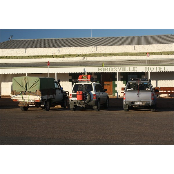 Bike rack jerry holder on back of Pajero