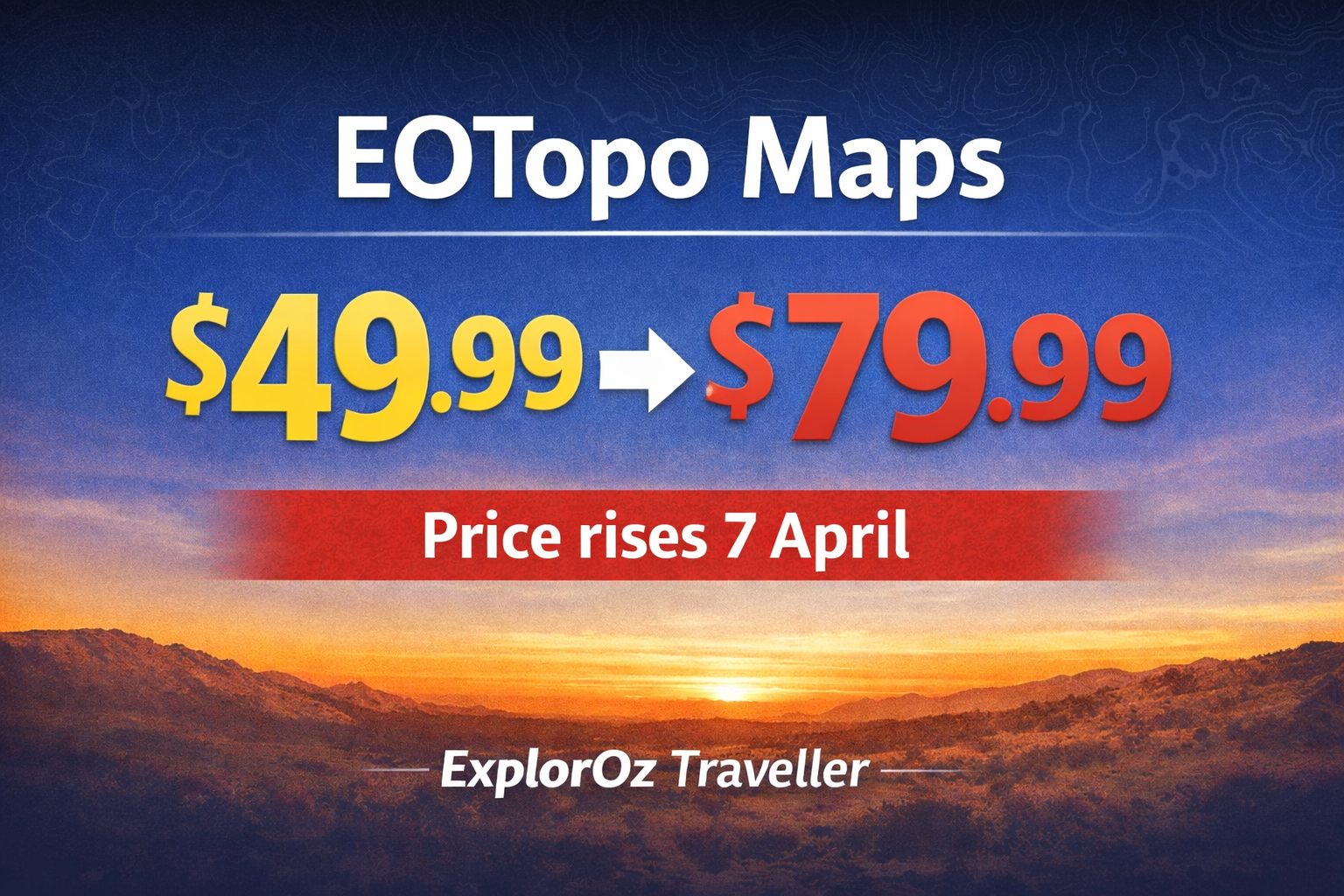 ExplorOz Traveller EOTopo map detail