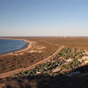 Van park from lighthouse in 2010