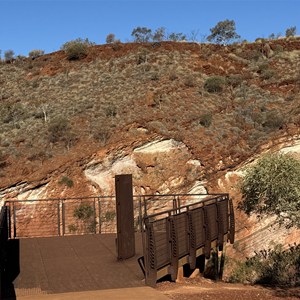 Carpark Hamersley Gorge