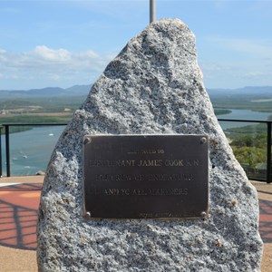 RAN Memorial to Lieutenant James Cook RN and his Crew