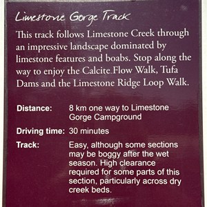Limestone Gorge 4WD Track