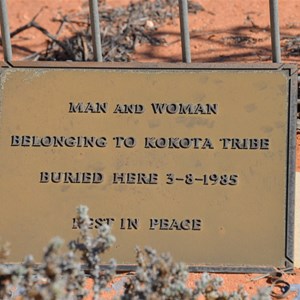 Aboriginal Grave Site