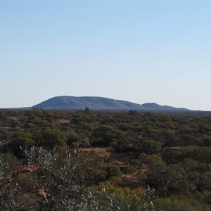 Mt Finke from top of dune