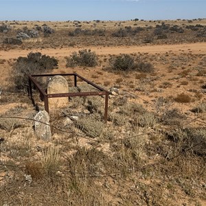 Herman Johnson's Grave (1889)