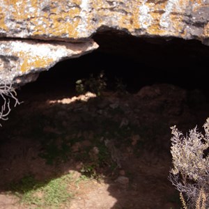 Cave main hole from the top