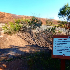 At the base of Mount Wudinna