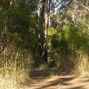 Red Gully entrance track