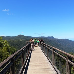 The Sky Walk is a feature of the park
