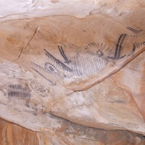 Yourambulla Caves art