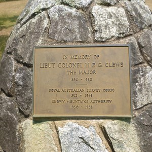 Plaque for the "Major"