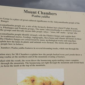 About Mount Chambers