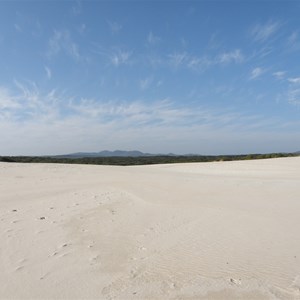 Hamersley Beach Track sand dunes