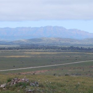 The Elder Range from Pugilist Hill Lookout