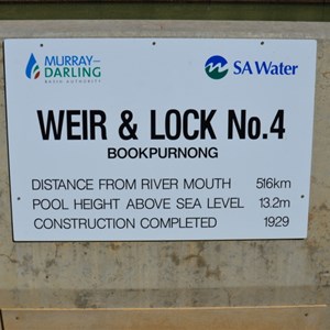 Lock 4 & Weir - Bookpurnong