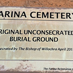 Cemetery unconsecrated 