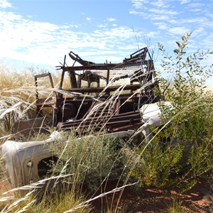 The landrover Wreck - 1 Aug 2006