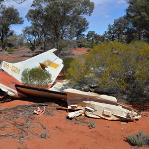Light Plane Crash Site
