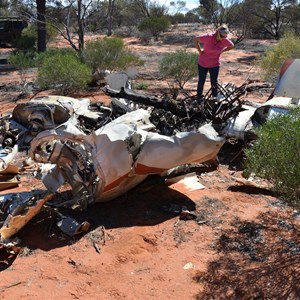 Light Plane Crash Site
