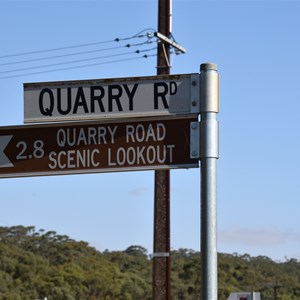 Quarry Hill Lookout Turn Off