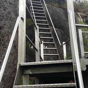 The ladder section