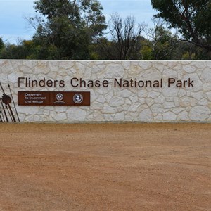 Flinders Chase National Park Boundary Sign