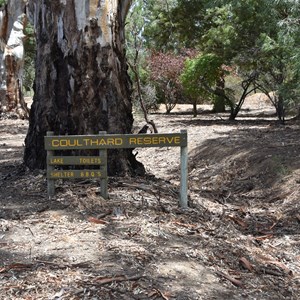 Coulthard Reserve Turn Off