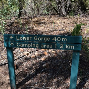 Lower Gorge Track Sign