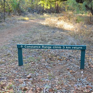 Constance Range Walk Sign 