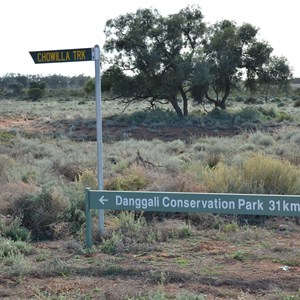 Danggali Conservation Park Turn Off