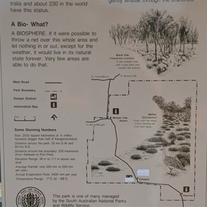 Danggali Conservation Park Southern Boundary Information Bay