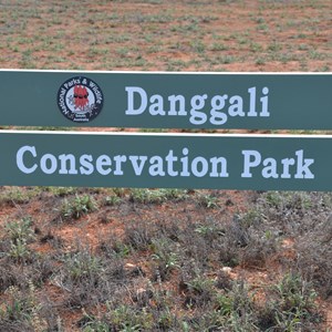 Danggali Conservation Park Southern Boundary Information Bay