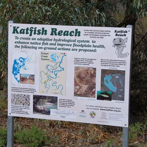 Katfish Reach Information Sign