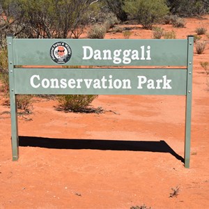 Danggali Conservation Park Sign