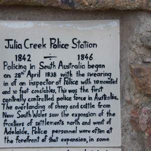 Julia Creek Police Memorial 