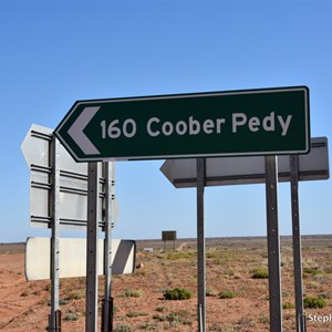 Coober Pedy Turn Off