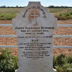 Joseph Alexander McPharlin Lonely Grave