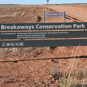 Kanku-Breakaways Conservation Park Boundary