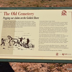Coober Pedy's First Cemetery 