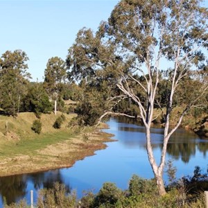 The Mary River at the rest area