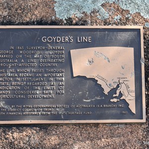 Goyders Line Memorial 