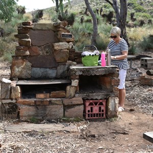 Quentin Smith Memorial and BBQ area 