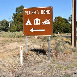 Plush's Bend Turn Off