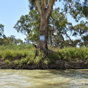 Murray River 652 Marker Sign