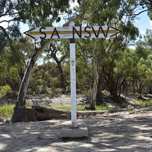 South Australia - New South Wales Murray River Border Marker