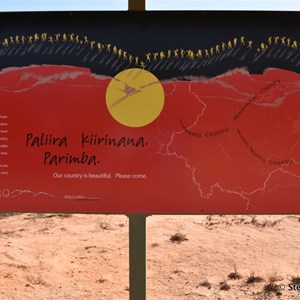 Mungo National Park Boundary Sign